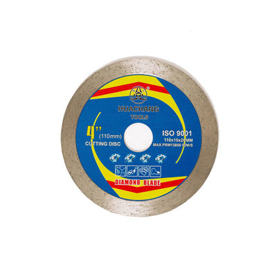 پرس داغ با کیفیت بالا 4.3 اینچ 110×1.2/1.8×10×20 میلی متر تیغه اره کاشی الماس برای سرامیک، بتن مرمر