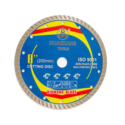 پرس داغ با کیفیت بالا 8 اینچ 200×1.6/2.6×10×22.23 میلی‌متر تیغه الماس چینی بدنه فولادی 65Mn با عمر برش طولانی