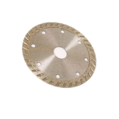 پرس داغ با کیفیت بالا 4.3 اینچ 110 × 1.2 / 1.8 × 10 × 20 میلی متر چینی تیغه الماس برای مصارف عمومی، سرامیک، سنگ مرمر