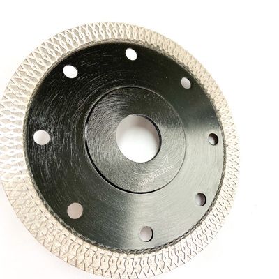 پرس داغ با کیفیت بالا 4 اینچ 105x0.8/1.2x10x20mm تیغه اره الماس دایره ای آبی برای مصارف عمومی، سرامیک، آجری