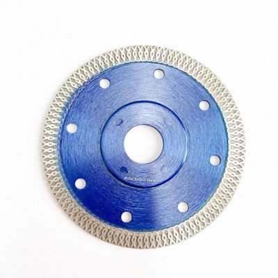 پرس داغ HUACHANG 4.5 اینچی 115x0.8/1.2x10x22.23mm تیغه اره الماس دایره ای آبی برای مصارف عمومی، سرامیک، آجری