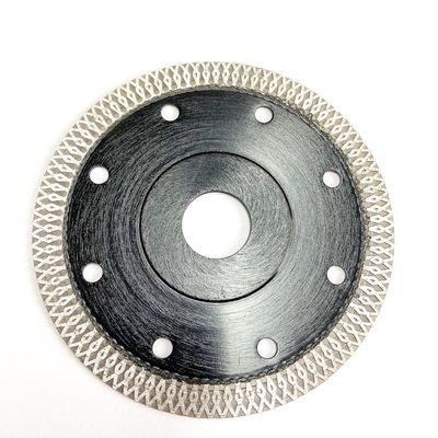 پرس داغ HUACHANG 4.5 اینچی 115x0.8/1.2x10x22.23mm تیغه اره الماس دایره ای آبی برای مصارف عمومی، سرامیک، آجری