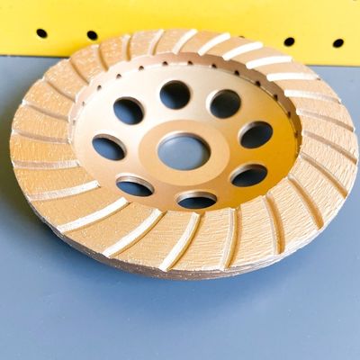ابزار HuaChang 6 اینچی سینتد 150 میلی متری الماس چرخ جام سنگ زنی پیوسته توربو برای بتن، سنگ، مصالح ساختمانی