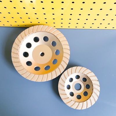 ابزار HuaChang 6 اینچی سینتد 150 میلی متری الماس چرخ جام سنگ زنی پیوسته توربو برای بتن، سنگ، مصالح ساختمانی