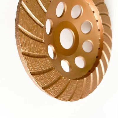 چرخ جام آسیاب توربو پیوسته الماس 7 اینچی 180×4.5×20×22.23 میلی متری برای بتن، سنگ