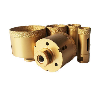 28 × 10 × 60 × M14 مته های هسته الماس خشک برای سرامیک کاشی شیشه ای گانیت چینی مته های مرمر با کیفیت بالا