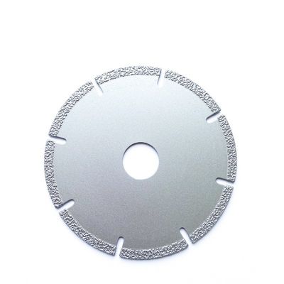 دیسک برش سنگ زنی الماس با خلاء 105×0.5/1.0×5×20×8T برای سنگ مرمر پلاستیکی سرامیکی
