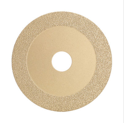 4.3 اینچ 110 × 1.2 / 2.2 × 5 × 20 تیغ اره الماس لحیم کاری خلاء برای برش فلز سنگ مرمر چدنی فلز فولاد ضد زنگ در شرایط اضطراری آتش سوزی