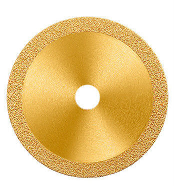 4.3 اینچ 110 × 1.2 / 2.2 × 5 × 20 تیغ اره الماس لحیم کاری خلاء برای برش فلز سنگ مرمر چدنی فلز فولاد ضد زنگ در شرایط اضطراری آتش سوزی