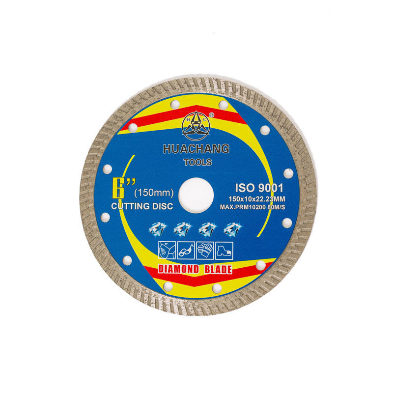 پرس داغ با کیفیت بالا 6 اینچ '150×1.4/2.4×10×22.23 میلی متر از جنس الماس چینی تیغه فولادی 65Mn با طول عمر برش طولانی
