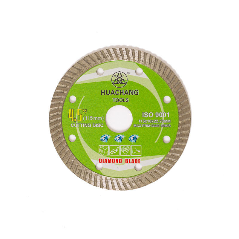 با کیفیت بالا کاشی بنایی 4.5 اینچی توربو تیغه الماس اره 115 X 22.2 میلی متر بخش الماس بهترین تیغه های الماس