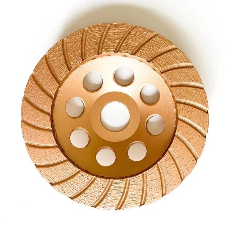 چرخ جام آسیاب توربو پیوسته الماس 7 اینچی 180×4.5×20×22.23 میلی متری برای بتن، سنگ